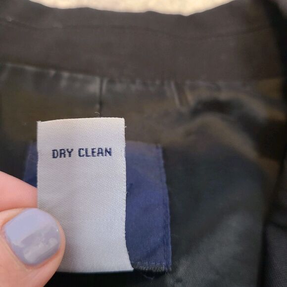 J. Crew Womens Wool Blazer Suit Notch Collar 3 Button Vented Lined Black Sz 4 - Picture 7 of 13